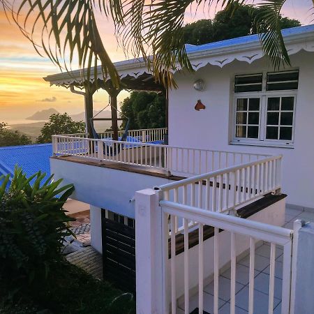 Villa Iguana, Duplex Paisible, Vue Magnifique Mer Et Rocher Du Diamant, Piscine Sainte-Luce Ngoại thất bức ảnh