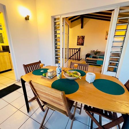 Villa Iguana, Duplex Paisible, Vue Magnifique Mer Et Rocher Du Diamant, Piscine Sainte-Luce Ngoại thất bức ảnh
