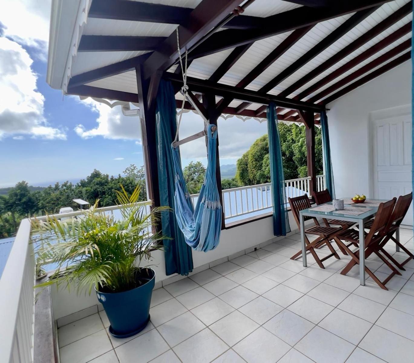 Villa Iguana, Duplex Paisible, Vue Magnifique Mer Et Rocher Du Diamant, Piscine Sainte-Luce Ngoại thất bức ảnh